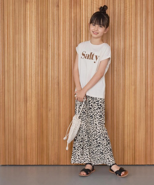 coca(coca)(コカ)の「キッズ 親子お揃いウェーブプリーツパンツ(その他パンツ・キッズ・ブラック/レオパード/カーキ/ドット/ライトグリーン/ブラウン/B/A/ライトブルー/チャコール/ライトベージュ/ベージュ/オレンジ・110/120/130/140/150)」の14枚目の写真