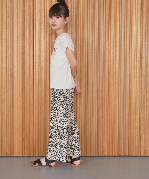 coca(coca)(コカ)の「キッズ 親子お揃いウェーブプリーツパンツ(その他パンツ・キッズ・ブラック/レオパード/カーキ/ドット/ライトグリーン/ブラウン/B/A/ライトブルー/チャコール/ライトベージュ/ベージュ/オレンジ・110/120/130/140/150)」の15枚目の写真