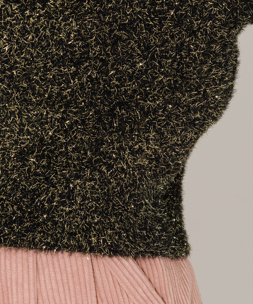 【セール】ラメシャギードルマンニット（ニット/セーター）｜NOMINE（ノミネ）