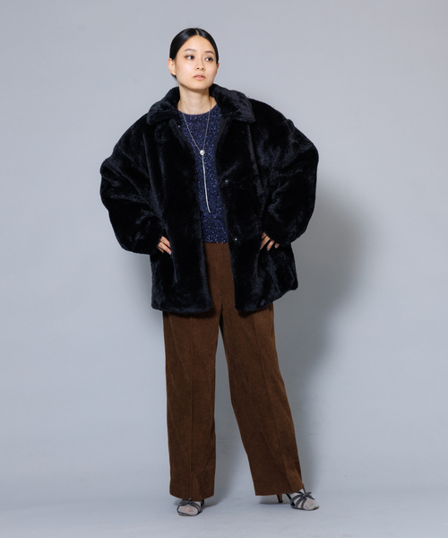 【セール】ラメシャギードルマンニット（ニット/セーター）｜NOMINE（ノミネ）