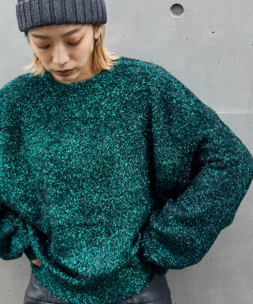 NOMINE（ノミネ）の「ラメシャギードルマンニット（ニット/セーター