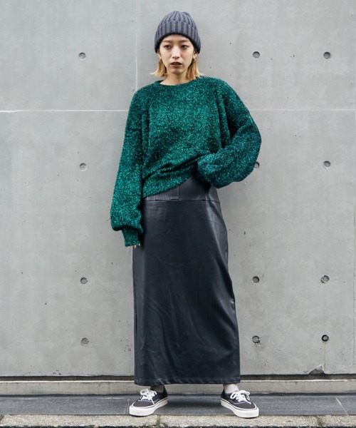 【セール】ラメシャギードルマンニット（ニット/セーター）｜NOMINE（ノミネ）