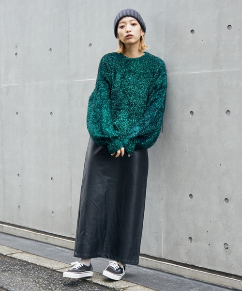 【セール】ラメシャギードルマンニット（ニット/セーター）｜NOMINE（ノミネ）