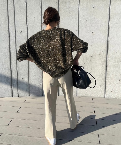 【セール】ラメシャギードルマンニット（ニット/セーター）｜NOMINE（ノミネ）