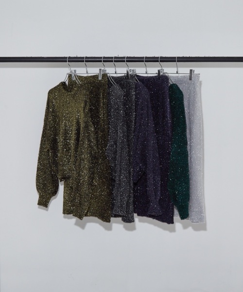 【セール】ラメシャギードルマンニット（ニット/セーター）｜NOMINE（ノミネ）