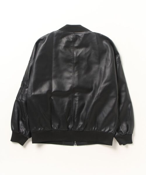 gossip！ロサンゼルス（ゴシップロサンゼルス）の「YUGA　PUレザー　ジャケット（その他アウター・レディース・ブラック・XL/M/L）」の8枚目の写真