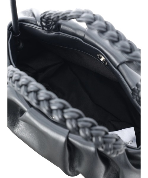 AMERICAN HOLIC(アメリカンホリック)の「編み込みハンドルミニショルダーBAG(ショルダーバッグ・レディース・その他6/ブラック・FREE)」の10枚目の写真