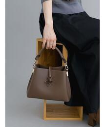 Te chichi | トグル合皮ミニバッグ(ハンドバッグ)