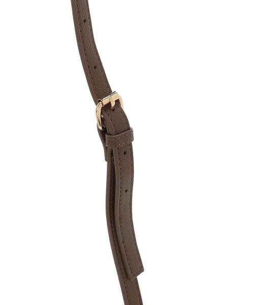 Te chichi(テチチ)の「トグル合皮ミニバッグ(ハンドバッグ・レディース・ブラウン/ブラック・F)」の11枚目の写真