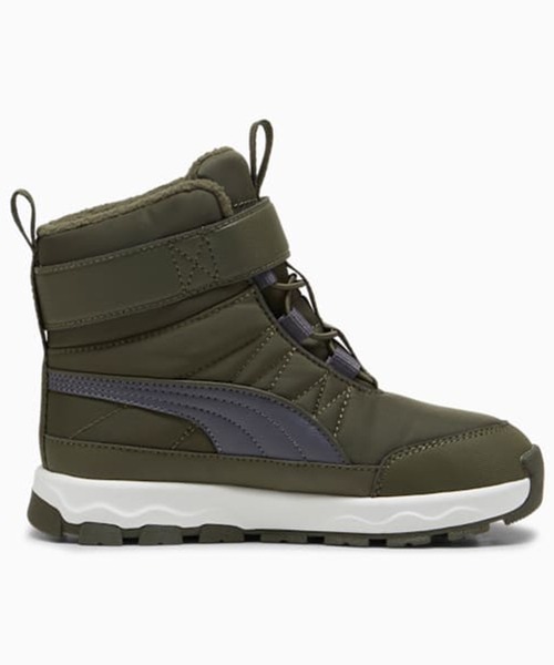 PUMA(プーマ)の「PUMA/プーマ エボルブ キッズ ブーツ スニーカーブーツ スノトレ ピュアテックス AC+ピーエス 39264901(ブーツ・キッズ・グレー×サックスブルー/ブラック×ホワイト/グレー×ピンク・17.0cm/18.0cm/19.0cm/20.0cm/21.0cm)」の13枚目の写真