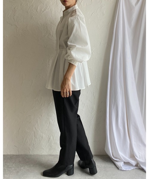 She's Closet（シーズクローゼット）の「スタンドカラーウエスト