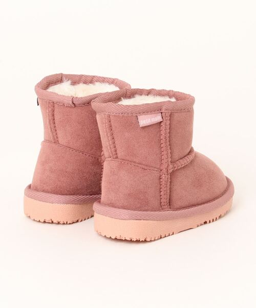 petit main(プティマイン)の「ムートンブーツ(スニーカー・キッズ・ベージュ/ピンク/ブルー/ブラック/チャコール・13cm/15cm/18cm/17cm/14cm/16cm/19cm)」の13枚目の写真