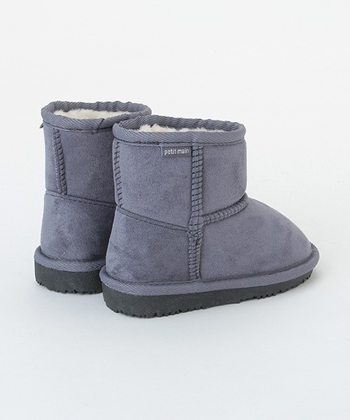 petit main(プティマイン)の「ムートンブーツ(スニーカー・キッズ・ベージュ/ピンク/ブルー/ブラック/チャコール・13cm/15cm/18cm/17cm/14cm/16cm/19cm)」の17枚目の写真