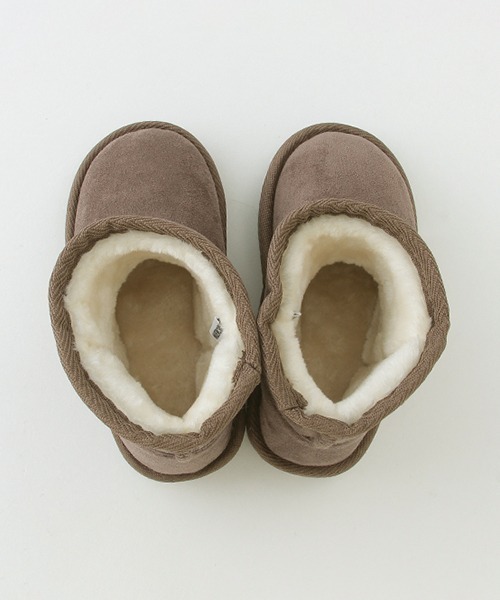 petit main(プティマイン)の「ムートンブーツ(スニーカー・キッズ・ベージュ/ピンク/ブルー/ブラック/チャコール・13cm/15cm/18cm/17cm/14cm/16cm/19cm)」の9枚目の写真