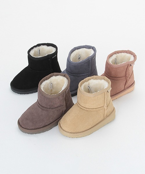 petit main(プティマイン)の「ムートンブーツ(スニーカー・キッズ・ベージュ/ピンク/ブルー/ブラック/チャコール・13cm/15cm/18cm/17cm/14cm/16cm/19cm)」の11枚目の写真