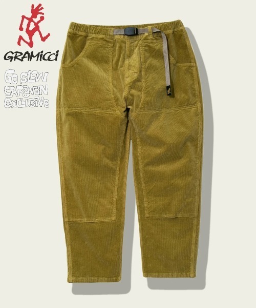 Gramicci（グラミチ）の「GRAMICCI/グラミチ　CAMP GROUND CORDUROY PANT（その他パンツ・メンズ・ブラック/マスタード/グリーン系その他・SMALL/MEDIUM/LARGE/X-LARGE）」の2枚目の写真