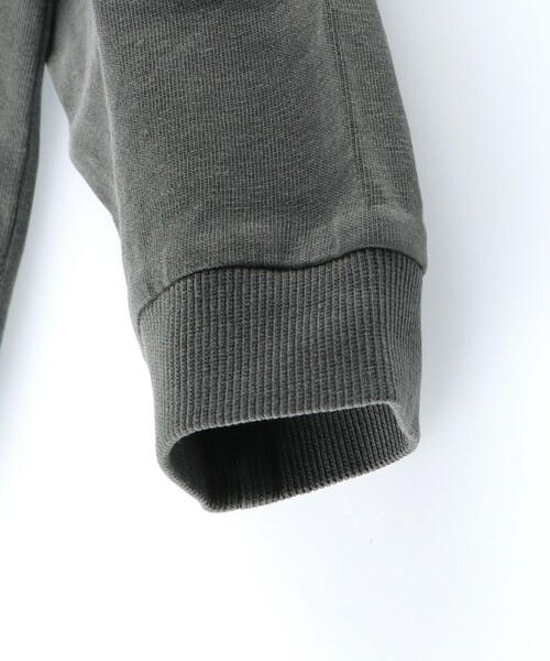 BRANSHES（ブランシェス）の「ピグメント加工/長袖プルオーバー（スウェット・キッズ・チャコールグレー/オレンジ・90/100/110/120/130/140/150）」の12枚目の写真
