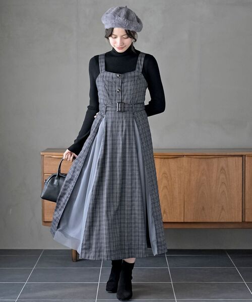 rps（アールピーエス）の「袖口ボタンタートルリブニットプルオーバー（ニット/セーター・レディース・ベージュ系その他/レッド/アイボリー/グリーン/ブラック/杢グレー/ブルー/イエロー・M/L）」の9枚目の写真