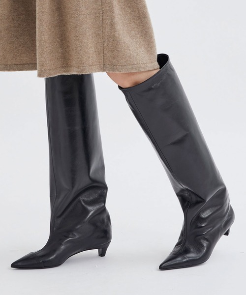 Pippichic（ピッピシック）の「【PIPPICHIC/ピッピシック】TIP LONG BOOTS 8/チップロングブーツ（ブーツ・レディース・ブラック・7h/6h）」の11枚目の写真