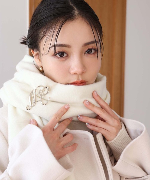 セール】ブローチ付きマフラー（その他小物）｜one after another NICE