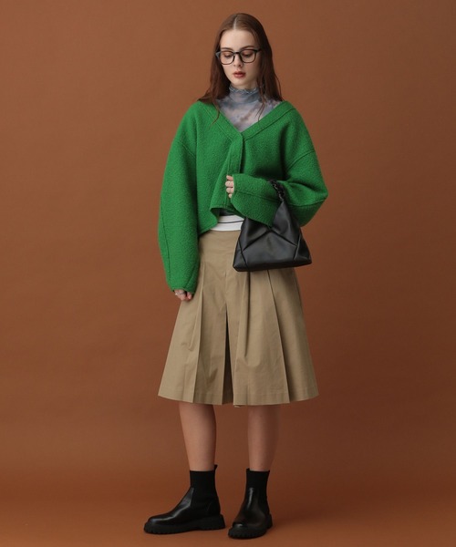 saloon（サルーン）の「SALOON(サルーン)/フレアタックキュロット（その他パンツ・レディース・ブラック/ベージュ・FREE）」の17枚目の写真