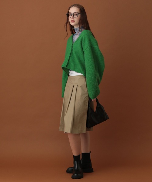 saloon（サルーン）の「SALOON(サルーン)/フレアタックキュロット（その他パンツ・レディース・ブラック/ベージュ・FREE）」の9枚目の写真