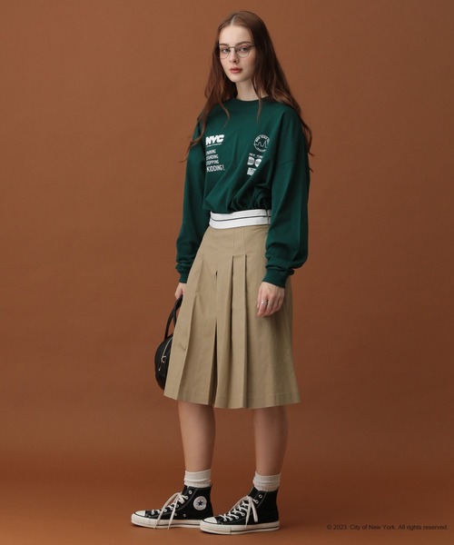 saloon（サルーン）の「SALOON(サルーン)/フレアタックキュロット（その他パンツ・レディース・ブラック/ベージュ・FREE）」の13枚目の写真