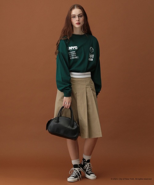 saloon（サルーン）の「SALOON(サルーン)/フレアタックキュロット（その他パンツ・レディース・ブラック/ベージュ・FREE）」の20枚目の写真