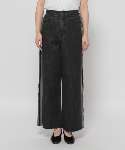 LEPSIM（レプシィム）の「サイドラインデニムパンツ　983467（デニムパンツ・レディース・ブルー/チャコールグレー・MEDIUM/LARGE）」の21枚目の写真