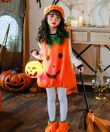 OSYAREVO（オシャレボ）の「キッズ コスプレ ハロウィン かぼちゃ ワンピース（コスチューム/パーティーグッズ・キッズ）」