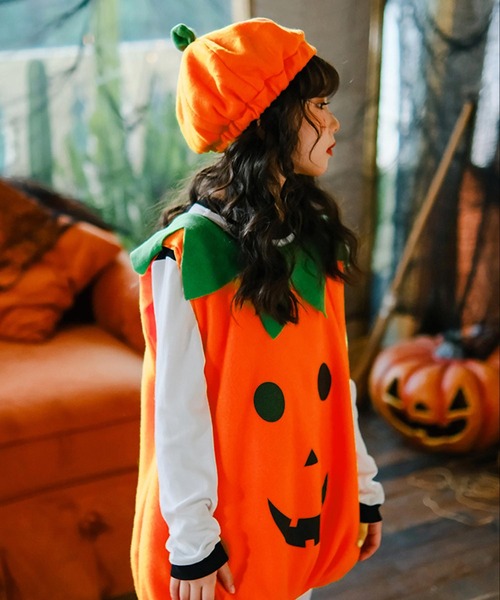OSYAREVO（オシャレボ）の「キッズ コスプレ ハロウィン かぼちゃ