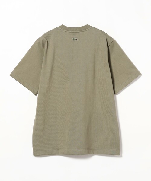 BEAMS 別注　LACOSTE アーカイブロゴ　Tシャツ BEAMS別注LACOSTEのアーカイブロゴが光る一枚｜ビームス 福岡｜BEAMS