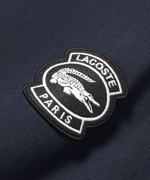 LACOSTE(ラコステ)の「LACOSTE for BEAMS / 別注 アーカイブロゴ Tシャツ(Tシャツ/カットソー・メンズ・ブラック/オリーブ/ホワイト/ネイビー・1/2/3/4/5)」の10枚目の写真