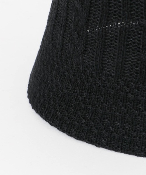 URBAN RESEARCH Sonny Label（アーバンリサーチサニーレーベル）の「サーモベルハット（ハット・レディース・ブラック/ベージュ・ONE）」の12枚目の写真