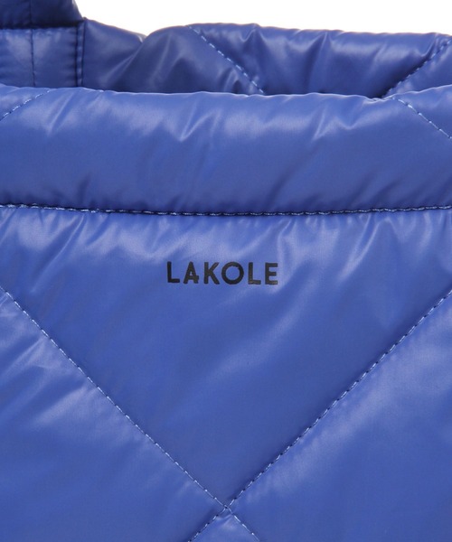 LAKOLE（ラコレ）の「キルトトートBAG / 990408（トートバッグ・メンズ・シルバー/ブルー/ブラック/カーキ・FREE）」の12枚目の写真