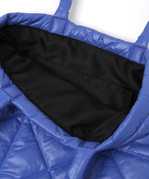 LAKOLE（ラコレ）の「キルトトートBAG / 990408（トートバッグ・メンズ・シルバー/ブルー/ブラック/カーキ・FREE）」の13枚目の写真