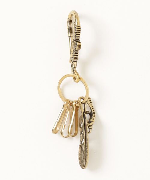 キーホルダー・キーリング emanuele bicocchi SINGLE EARRING CREST (MLE4GSILVER GOLD) Gold Crystal Crest Earring | EMANUELE BICOCCHI