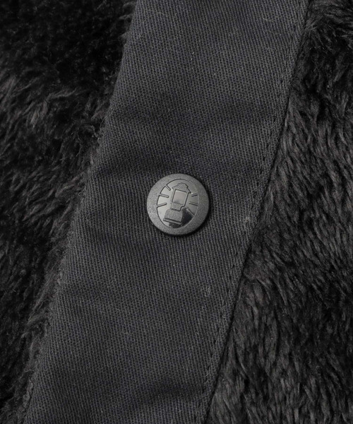 COLEMAN（コールマン）の「フロントスナップ ボア ネックウォーマー（ネックウォーマー/スヌード・メンズ・ブラック/ベージュ/ネイビー・FREE）」の12枚目の写真