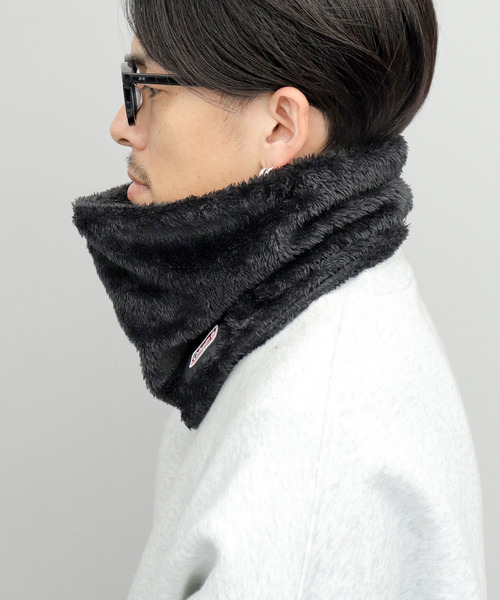 COLEMAN（コールマン）の「フロントスナップ ボア ネックウォーマー（ネックウォーマー/スヌード・メンズ・ブラック/ベージュ/ネイビー・FREE）」の16枚目の写真