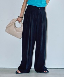 LIENCOEUR | フロントタックワイドパンツ(スラックス)
