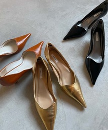 靴 Ameri WAVE CUTTING PUMPS Ameri（アメリ）の「WAVE TOE PUMPS（パンプス）」 - WEAR