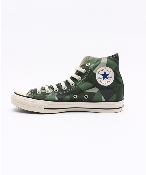 VENCEEXCHANGE（ヴァンスエクスチェンジ）の「【CONVERSE】コンバースオールスターノルディックカモHI（スニーカー・メンズ・ホワイト/グリーン/ブラウン・MEDIUM/LARGE）」の9枚目の写真