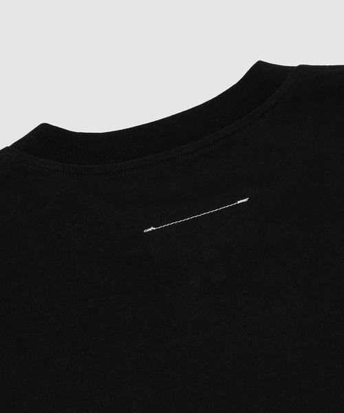 MM6 Maison Margiela（ｴﾑｴﾑｼｯｸｽ ﾒｿﾞﾝ ﾏﾙｼﾞｪﾗ）の「T-SHIRT（Tシャツ/カットソー・レディース・ホワイト/ブラック・M/S）」の7枚目の写真