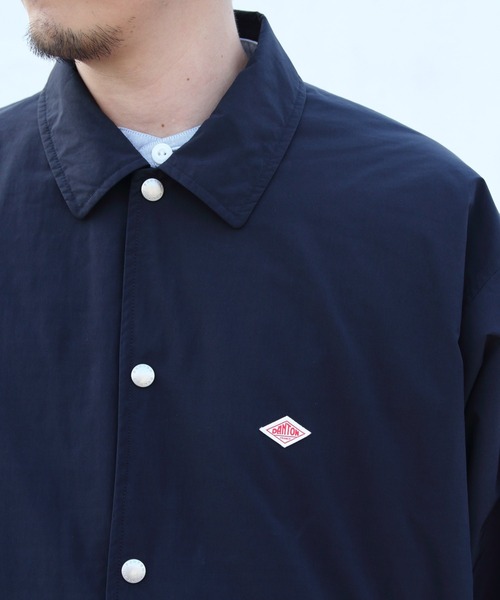 DANTON ダントン BACK LOGO カバーオール コーチジャケット 楽天市場