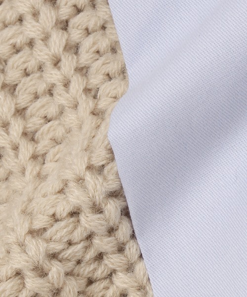 petit main（プティマイン）の「【リンク】パールニットドッキングトップス(キッズ)（シャツ/ブラウス・キッズ・ブラック/グレー/ベージュ・110cm/80ｃｍ/100cm/120cm/130cm/90cm）」の18枚目の写真