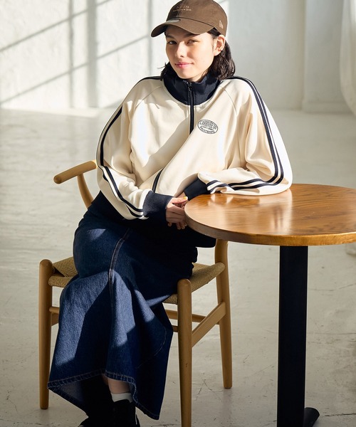 ROPE' PICNIC(ロペピクニック)の「デニムAラインスカート(デニムスカート・レディース・ネイビー/サックスブルー・38/40/36)」の9枚目の写真