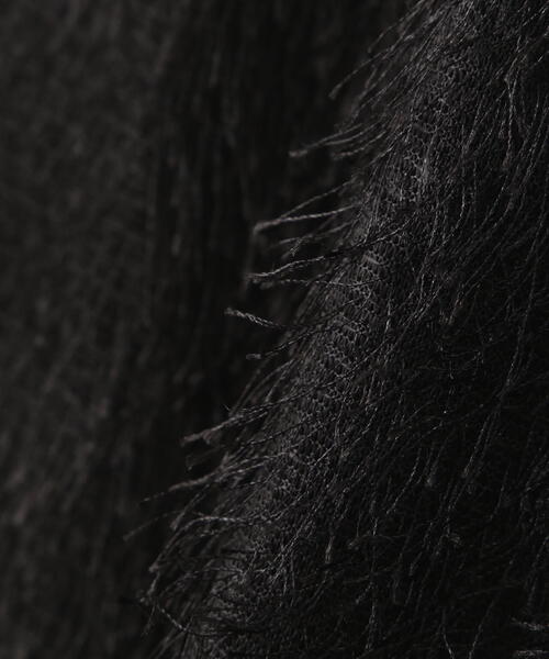 N.（N. Natural Beauty Basic）（エヌエヌナチュラルビューティーベーシック）の「◆フリンジＡラインスカート（スカート・レディース・ブラック/オフホワイト・MEDIUM）」の19枚目の写真