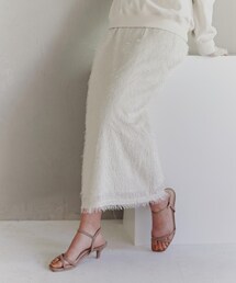 N.（N. Natural Beauty Basic） | ◆フリンジＡラインスカート(スカート)