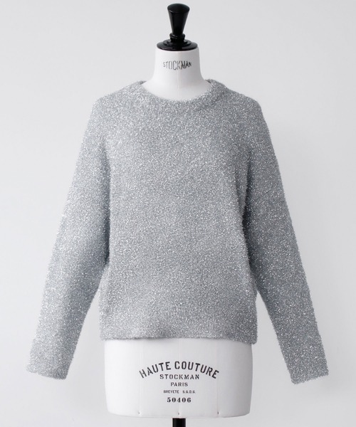 セール】ラメニットプルオーバー（ニット/セーター）｜ELFRANK（エル