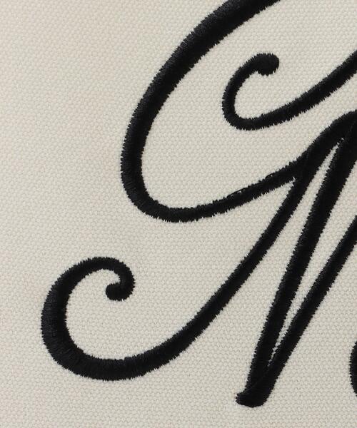 INGNI（イング）の「リボン付キャンバストートバッグ（ハンドバッグ・レディース・ブラック系8/ホワイト系1/ホワイト系その他6/アイボリー系3・ONE SIZE）」の8枚目の写真